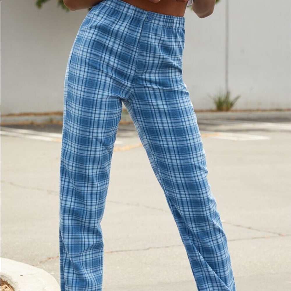 Plaid pants